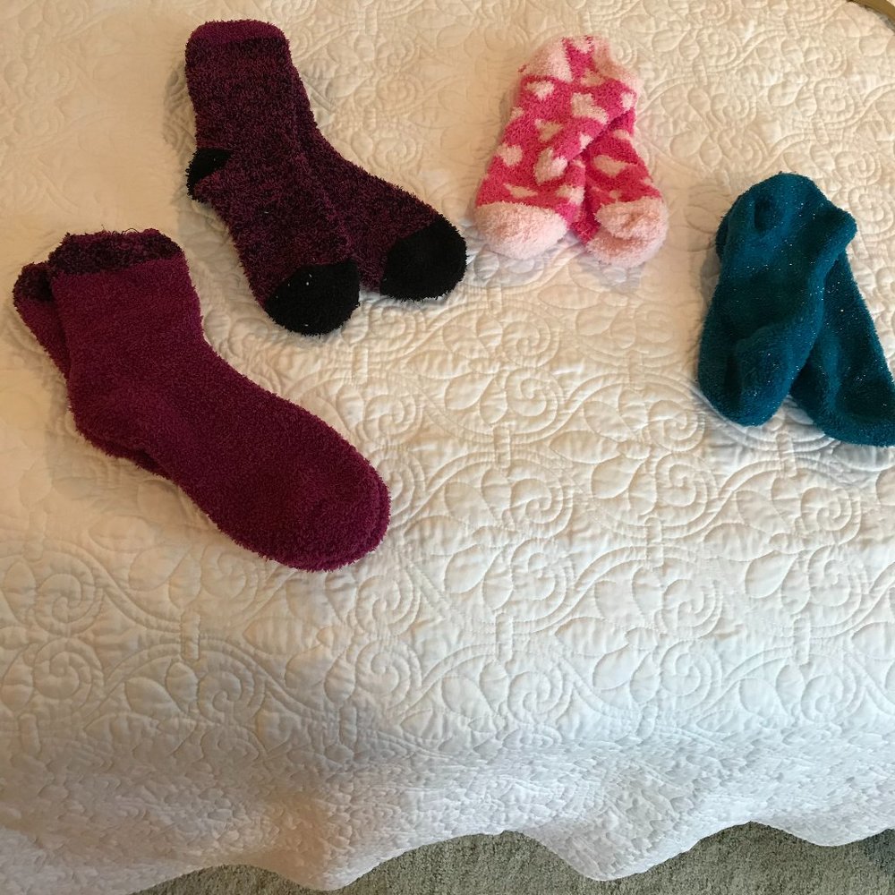 Fuzzy socks